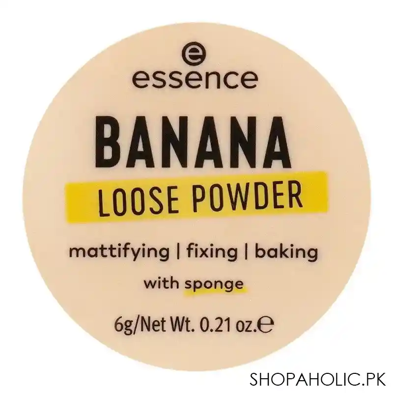 essence banana loose powder with sponge, 6g image2