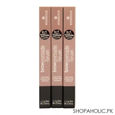 essence brow pomade+brush, 02 ash blonde image3