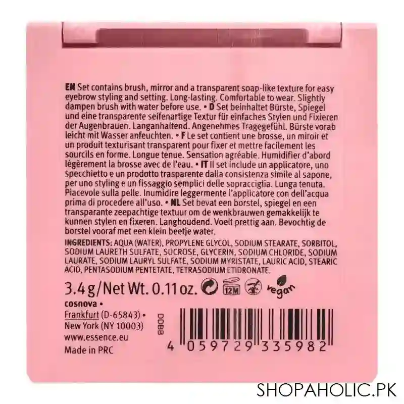 essence brow styling soap set image4
