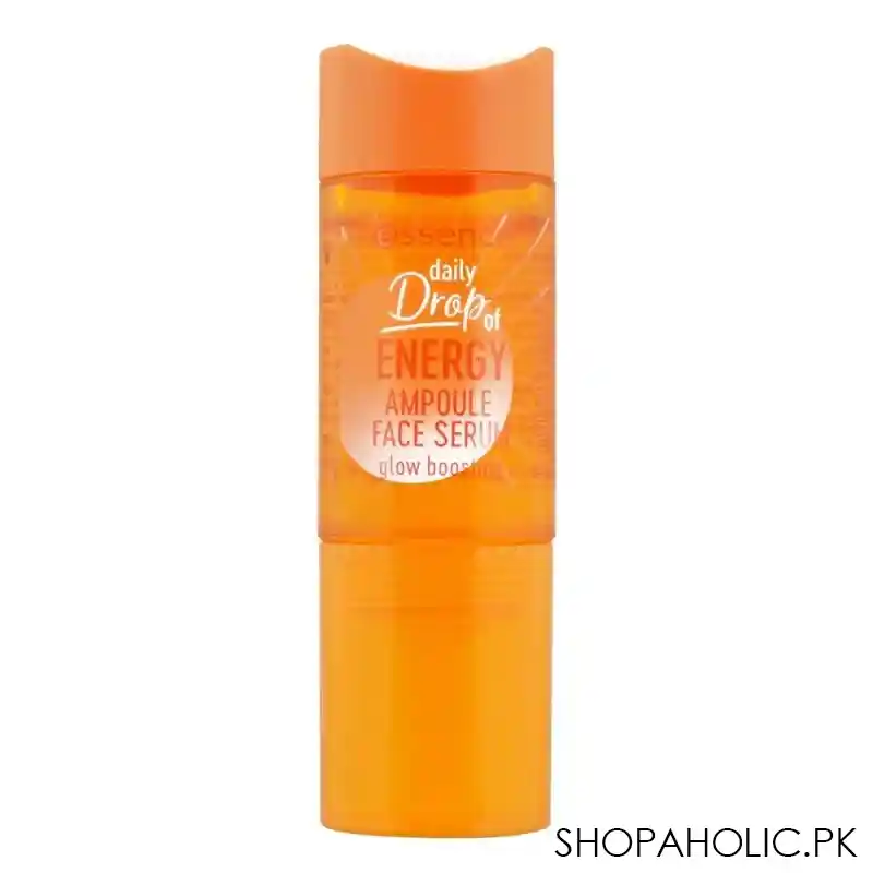 essence daily drop of energy glow boosting ampoule face serum, 15ml main image