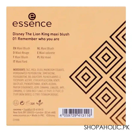 Essence Disney The Lion King Maxi Blush, 9g, 01 Remember Who You Are - Image 4