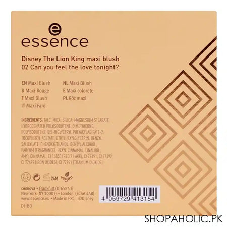 Essence Disney The Lion King Maxi Blush, 9g, 02 Can You Feel The Love Tonight - Image 2