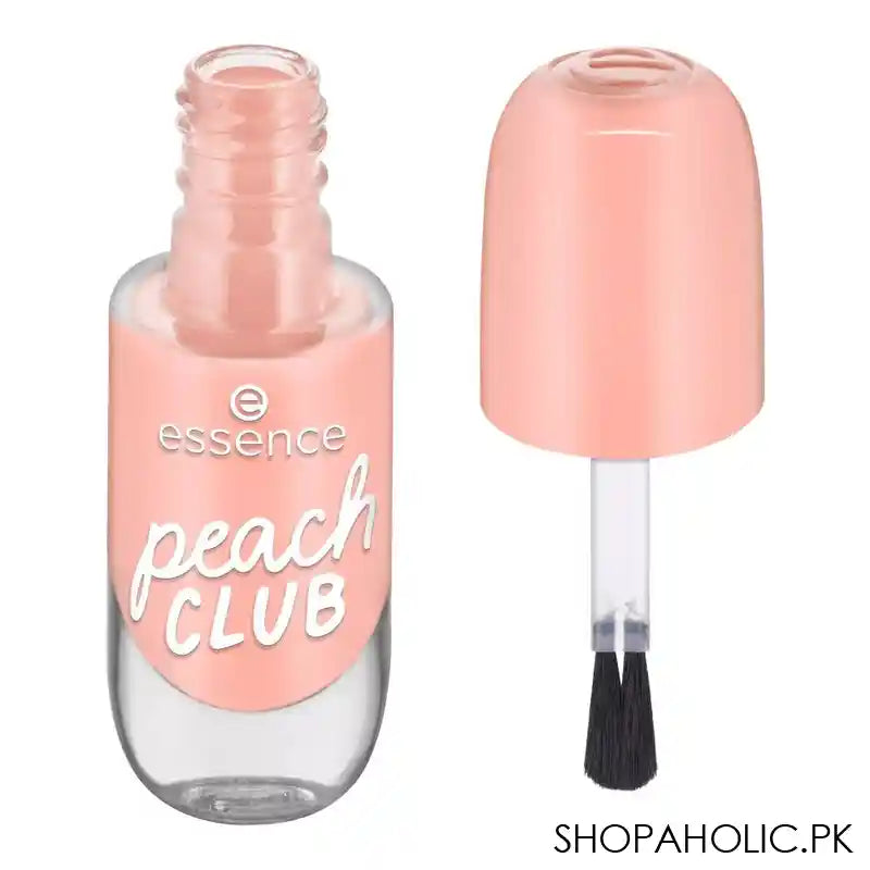 Essence Gel Nail Color, Vegan, 8ml, 68 Peach Club - Image 2