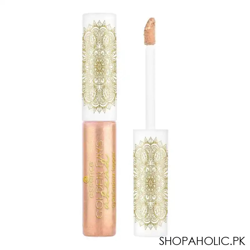 Essence Golden Days Ahead Eyeshadow Topper, 01 Gold Dipper - Image 3