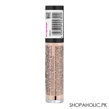 Essence I Love Flawless Skin Long Wear Concealer, Long Wear, Waterproof, High Coverage, 4ml, 30 Light Beige - Image 2