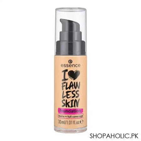 Essence I Love Flawless Skin Long Wear SPF-20 Foundation, 50 Medium Ivory - Main Image