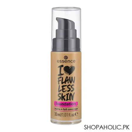 Essence I Love Flawless Skin Long Wear SPF-20 Foundation, 90 Dark Send - Main Image