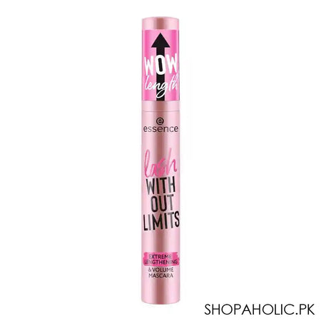 Essence Lash Without Limits Extreme Lengthening & Volume Mascara, 01 Ultra Black - Image 3