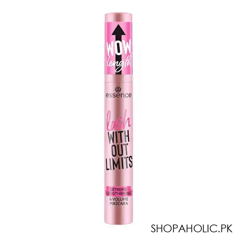 Essence Lash Without Limits Extreme Lengthening & Volume Mascara, 01 Ultra Black - Image 3