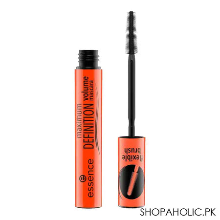 Essence Maximum Definition Volume Mascara With Flexible Brush, Vegan & Fragrance Free, Alcohol Free, 8ml - Image 3