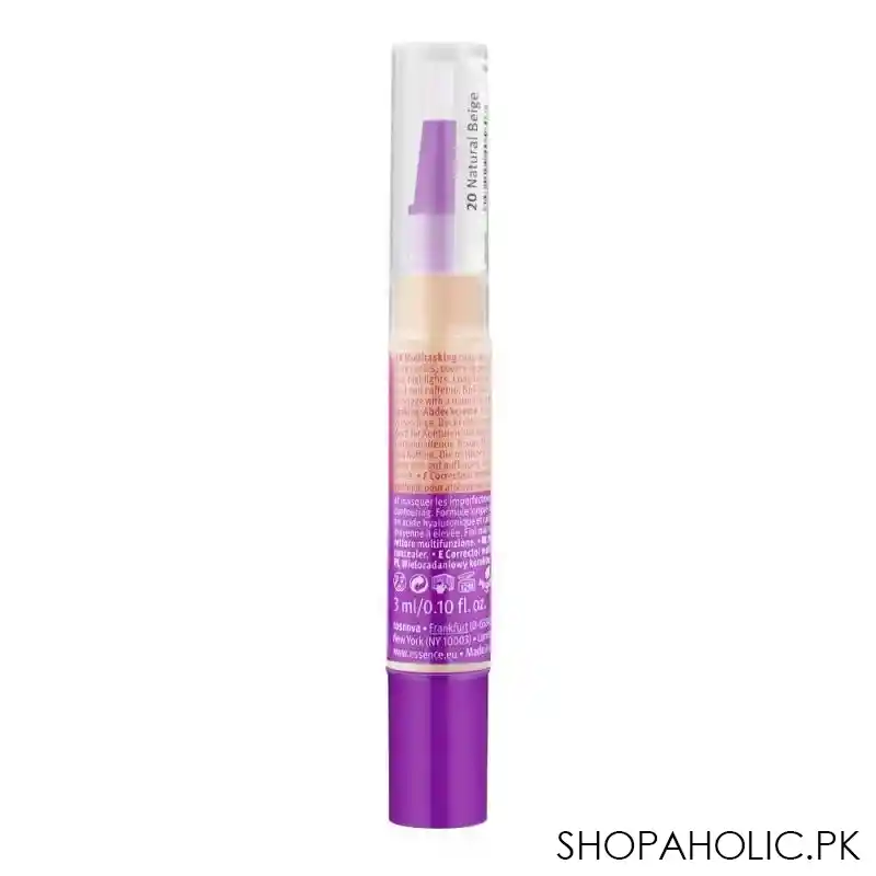 essence multi task erase, cover & care concealer 20 natural beige image2