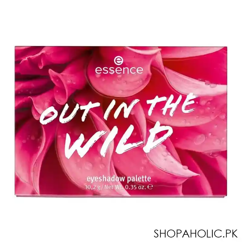 essence out in the wild eyeshadow palette, 01 don't stop blooming image2