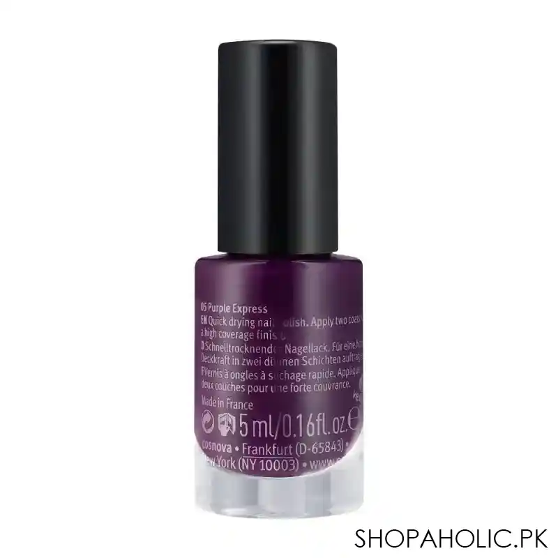 essence pretty fast nail polish, 05 purple express image2