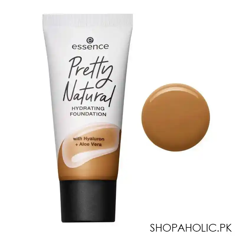 essence pretty natural 24h long lasting hydrating foundation, with hyaluron, 170 natural cashmere main image
