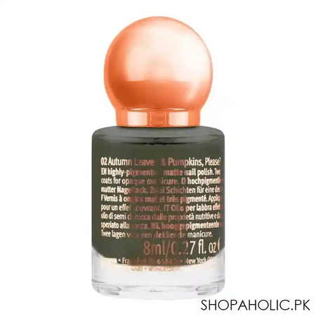 essence pumpkins pretty please! matte nail polish, 02 image2