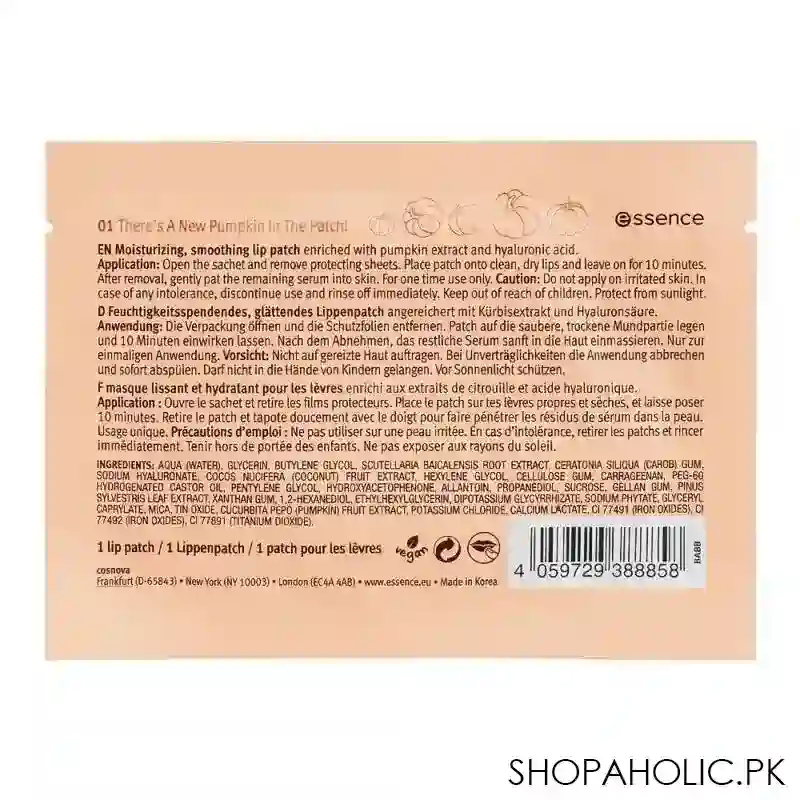 essence pumpkins pretty please smoothing lip patch, 01 image2