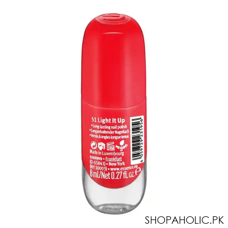 essence shine last & go gel nail polish, 51 light it up image2