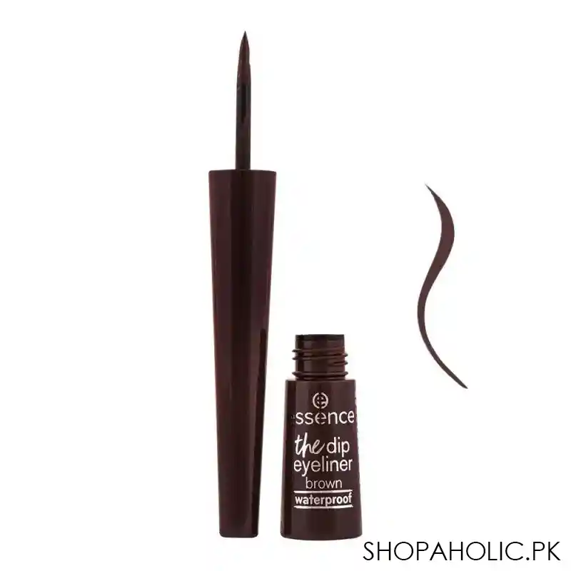 essence the dip eye liner, waterproof, brown main image