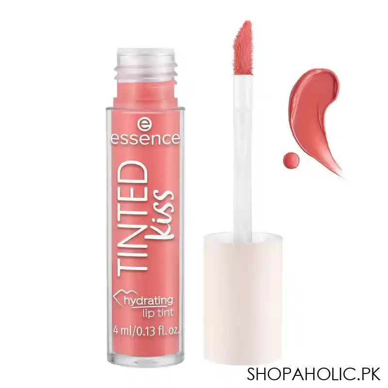 Essence Tinted Kiss Hydrating Lip Tint, 4ml, 102 There Goes Rose - Image 3