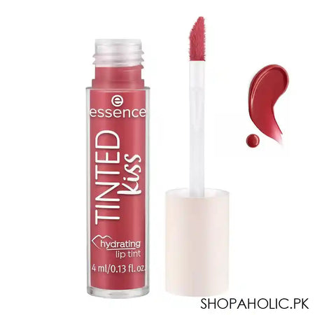 Essence Tinted Kiss Hydrating Lip Tint, 4ml, 107 Raspberry Charm - Image 3