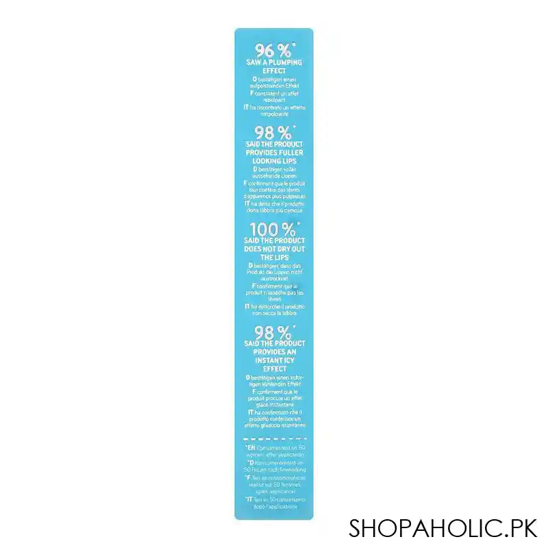 Essence What The Fake ! Extreme Plumping Lip Filler, 4.2ml, 02 Ice Ice Baby! - Image 2