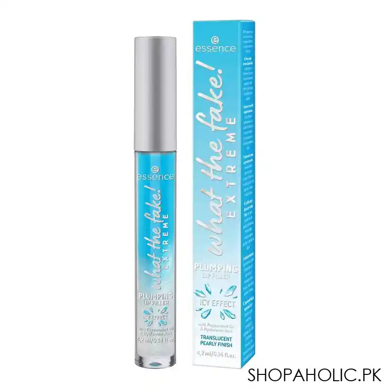Essence What The Fake ! Extreme Plumping Lip Filler, 4.2ml, 02 Ice Ice Baby! - Image 3