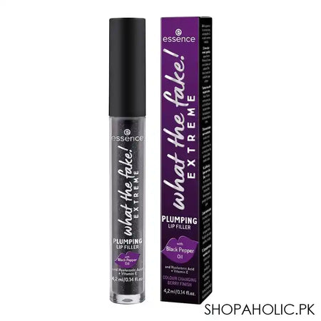Essence What The Fake Extreme Plumping Lip Filler With Black Pepper Oil, Hyaluronic acid & Vitamin E, 4.2ml, 03 Pepper Me Up - Image 5