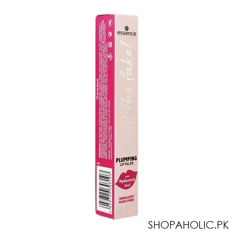 essence what the fake translucent pearly finish plumping lip filler image2