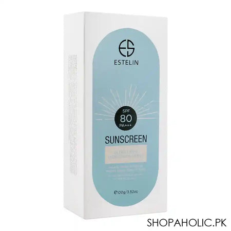Estelin Ultra-Light Hydrating Invisible SPF-80 Sunscreen, 100g - Main Image