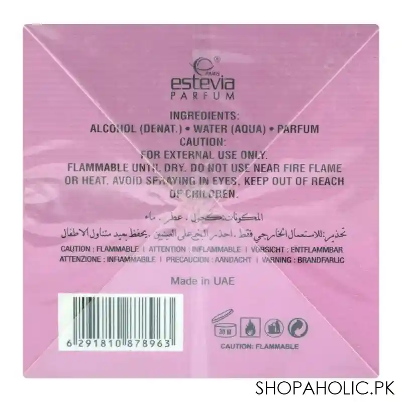 estevia delicta eau de parfum, fragrance for men, 100ml image2