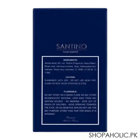 estevia santino eau de parfum, for men, 100ml image2