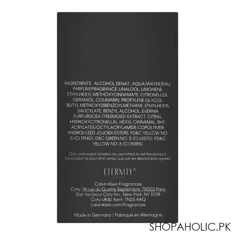 eternity for men eau de toilette, for men, 50ml image3