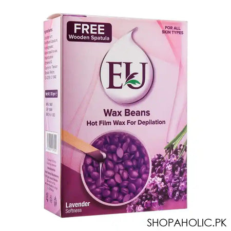 EU Lavender Softness Wax Beans Hot Film Wax For Depilation, For All Skin Types, 100g - Main Image