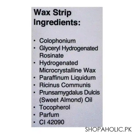 eu lily fragrance wax strips, arms, legs and body, for all skin types, 10+2 pack image5