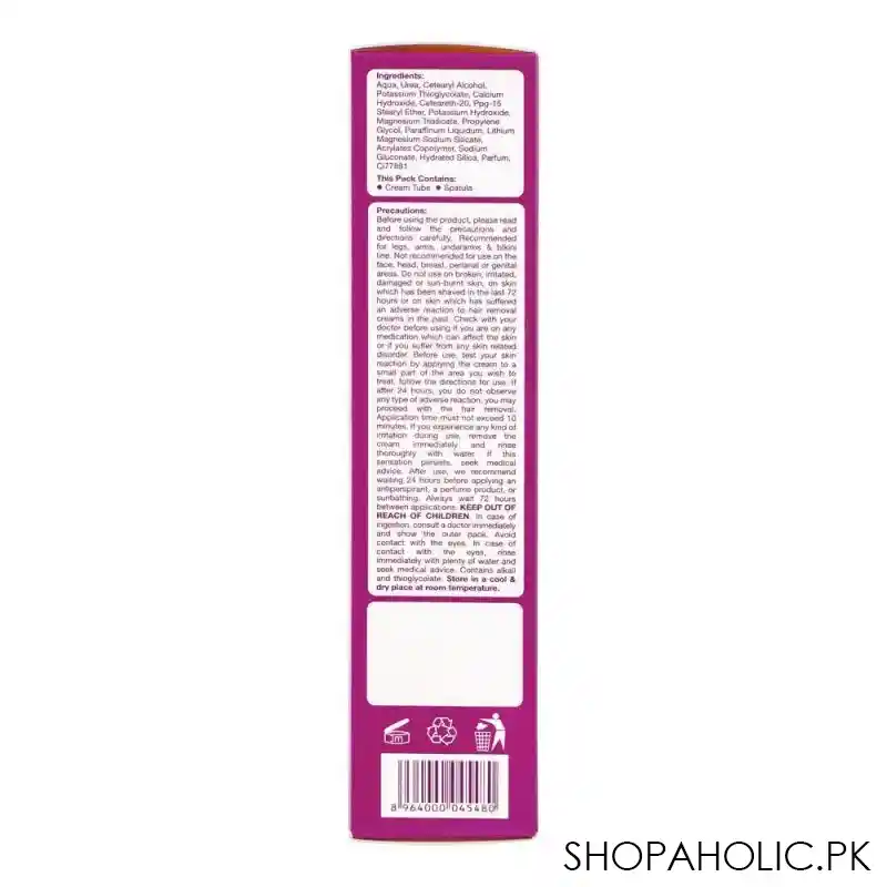 eu safe & smooth normal skin hair removal cream, 100gm image5