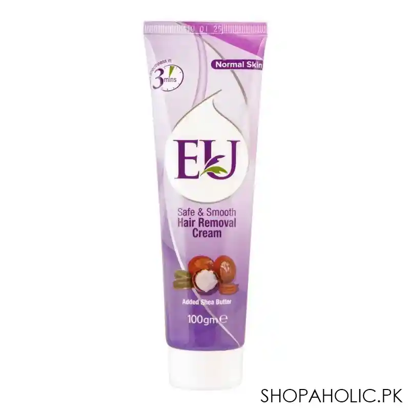eu safe & smooth normal skin hair removal cream, 100gm main image