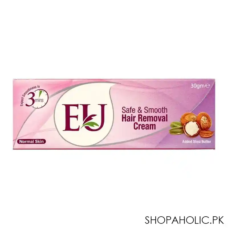 eu safe & smooth normal skin hair removal cream, 30g image2