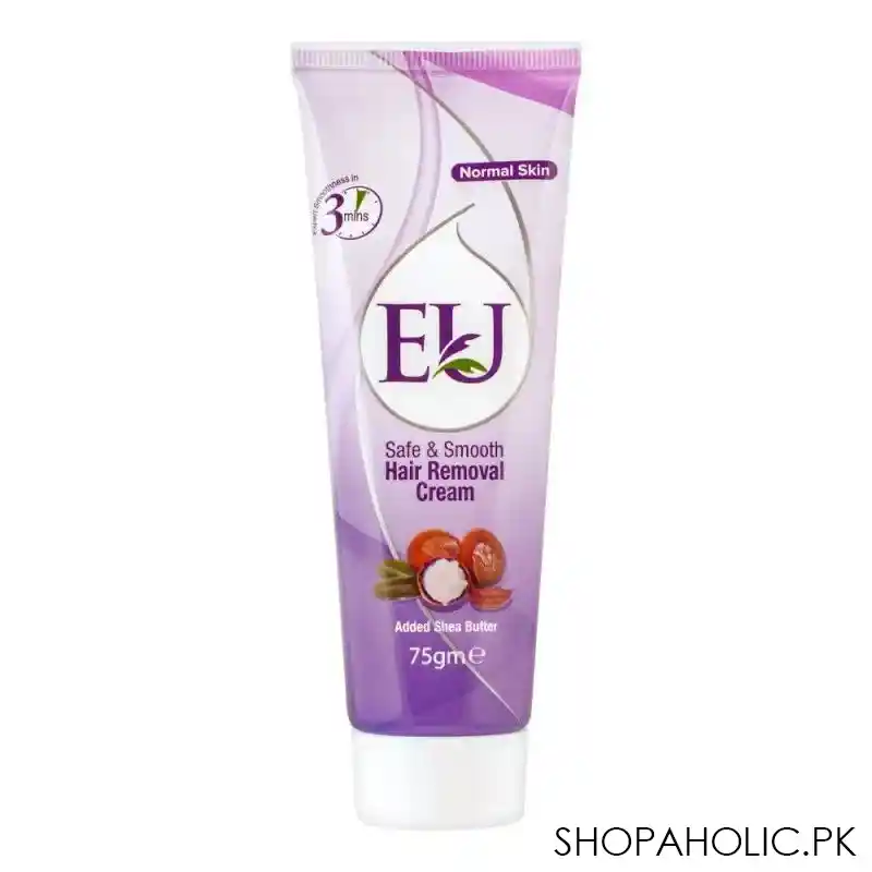 eu safe & smooth normal skin hair removal cream, 75g main image