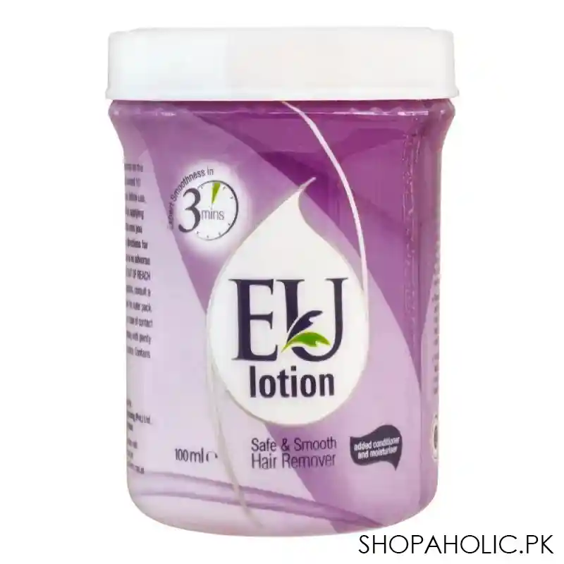 eu safe & smooth normal skin hair removal lotion, 100gm main image