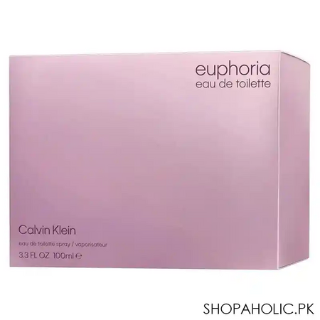euphoria calvin klein for women eau de toilette, 100ml image3