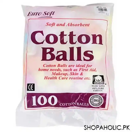 euro soft cotton balls   100 pcs image2