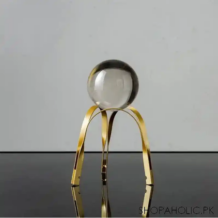 european style metal brass art tripod image2