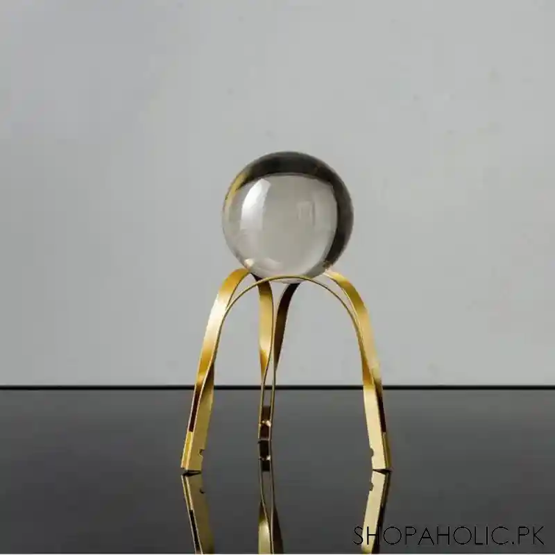 european style metal brass art tripod image2