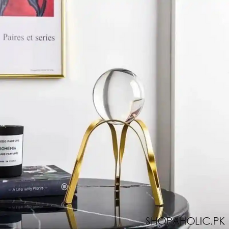 european style metal brass art tripod main image