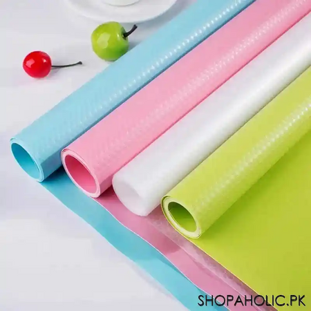 eva drawer sheet non slip mat cabinet roll (45 x 150cm)   random colour image2