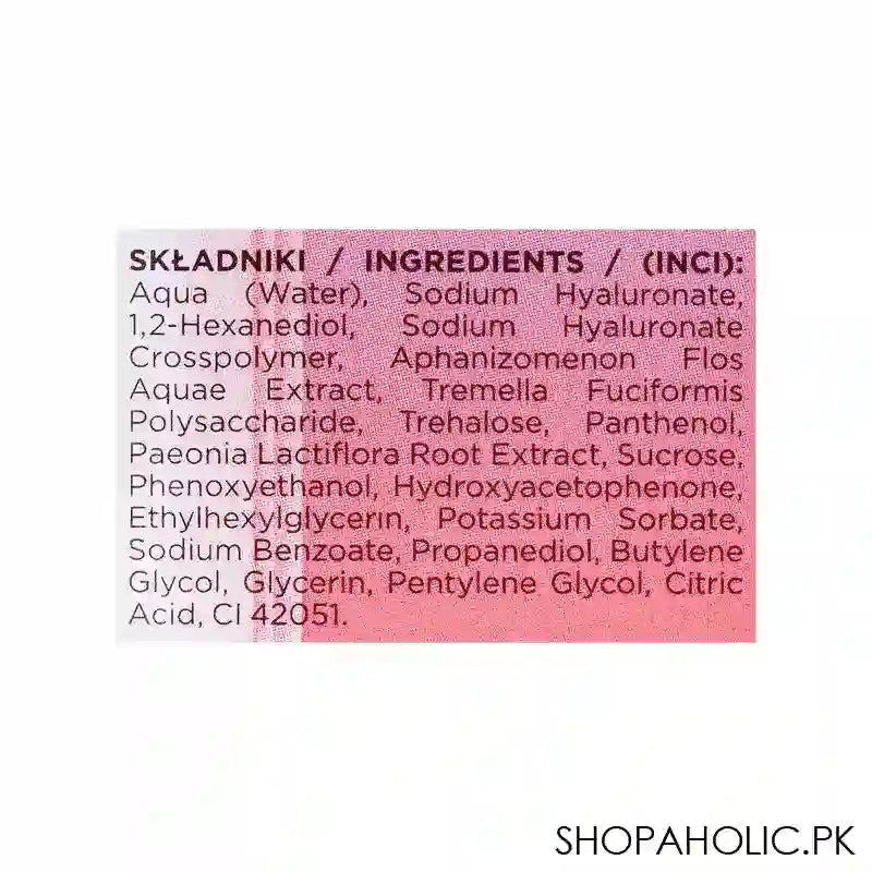 Eveline 2% Hyaluronic Acid Trehalose Vitamin B5 Serum Shot, 30ml - Image 3