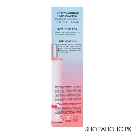 Eveline 2% Hyaluronic Acid Trehalose Vitamin B5 Serum Shot, 30ml - Image 2