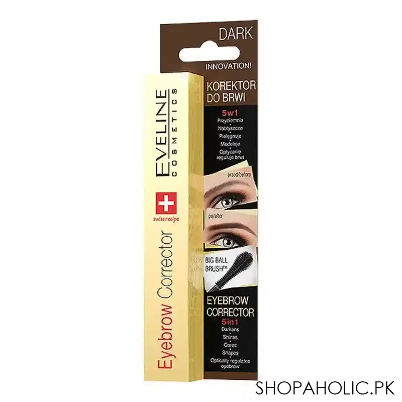 eveline 5 in 1 eyebrow corrector, dark image2