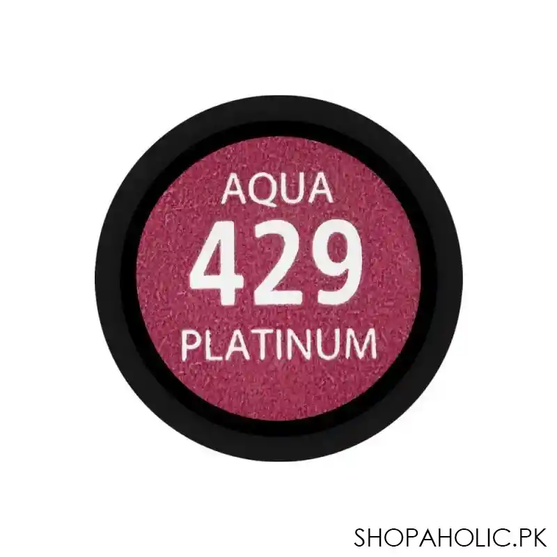 eveline aqua platinum lipstick, 429 image3