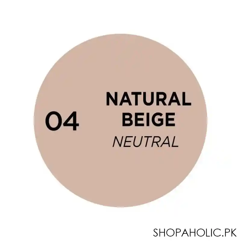 eveline better than perfect moisturizing & covering foundation, 04 natural beige, 30ml image4